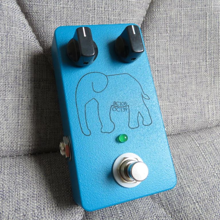 Blue Hybrid Fuzz Tone Bender MK1.5